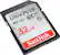 Alt View 11. SanDisk - Ultra PLUS 32GB SDHC UHS-I Memory Card - Black/Gray/Red.