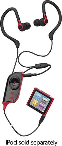 Front Standard. New Balance - Fitness Evolved 2-in-1 Sport Earbuds with Heart Rate Monitor and Pedometer.