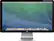 Front. Apple - Thunderbolt 27" Widescreen LED Monitor - Silver.