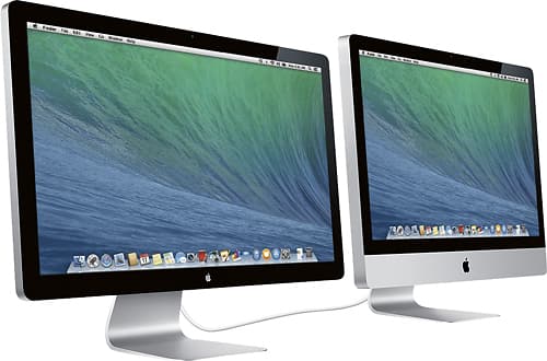 Best Buy: Apple Thunderbolt 27 Widescreen LED Monitor Silver MC914LL/B