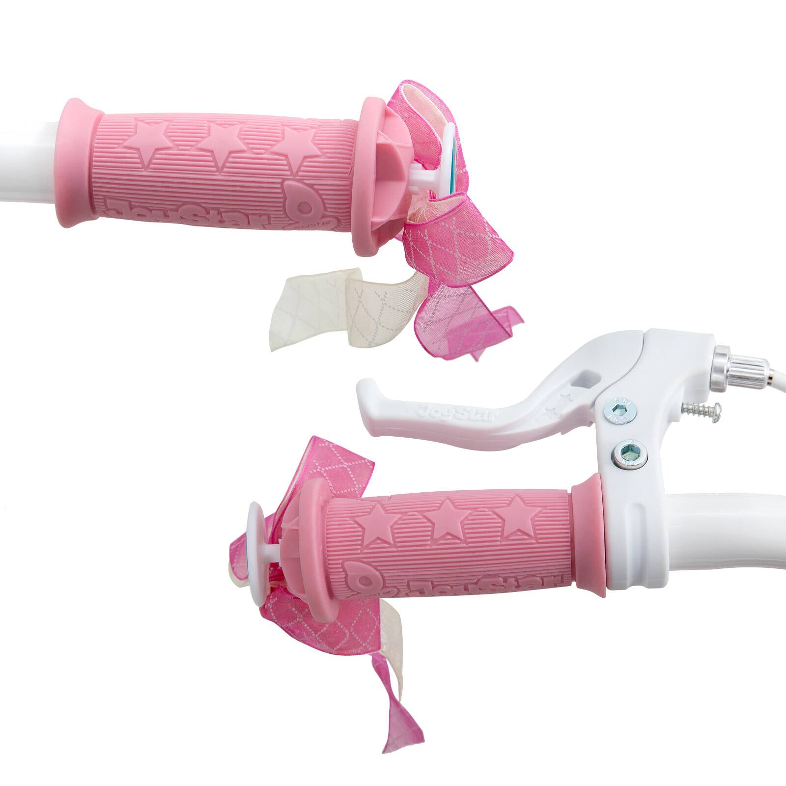 Alt View 6. JOYSTAR - JOYSTAR Angel Kids Bike for Toddlers Ages 5-9, Children's Bicycle with Training Wheels Basket for Girls Boys, 18" Purple - Purple.