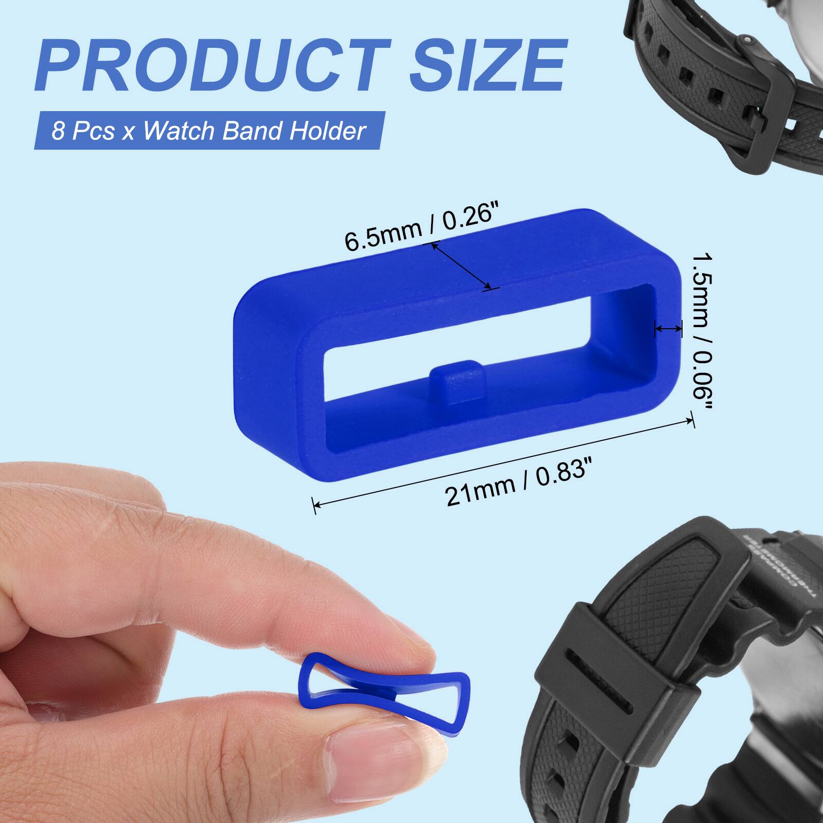 PRODUCT SIZE  
8 Pcs x Watch Band Holder  
6.5mm / 0.26"  
21mm / 0.83"  
1.5mm / 0.06"