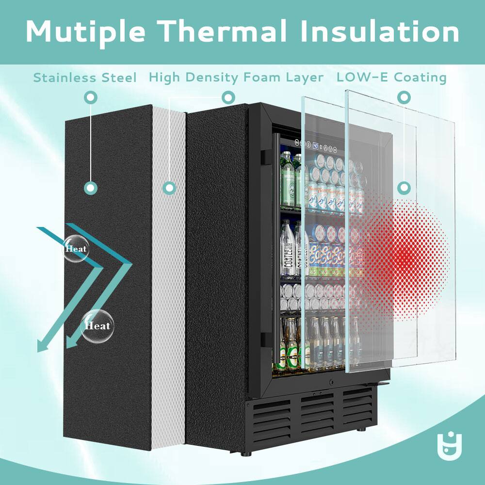 Multiple Thermal Insulation Stainless Steel High Density Foam Layer LOW-E Coating