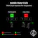RAZER SNAP FLEX
With Dual Actions Per Keystroke
Pull Grenade Pin
T
Jump + Throw
T
Assign to Space Bar
T
Assign to Left Mouse Button
T
Key Press
Key Release