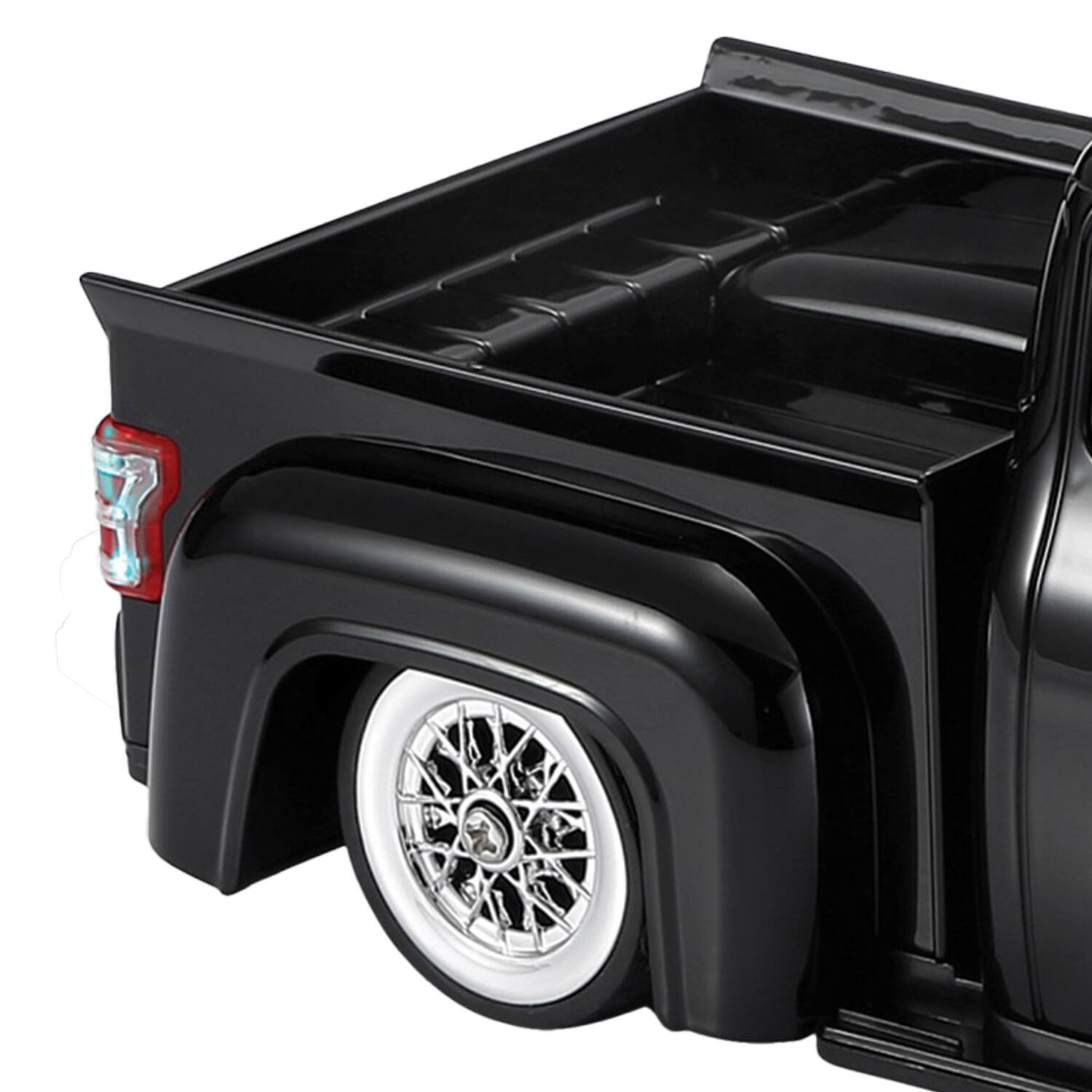 Back. AudioBox - SoundRides TRK-5600BT Retro Ride Low-Rider Truck Bluetooth Speaker with WaveSync and Lights - Black.