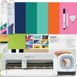 Cricut - Joy Xtra Machine with EasyPress Mini and Heat Press Materials Bundle