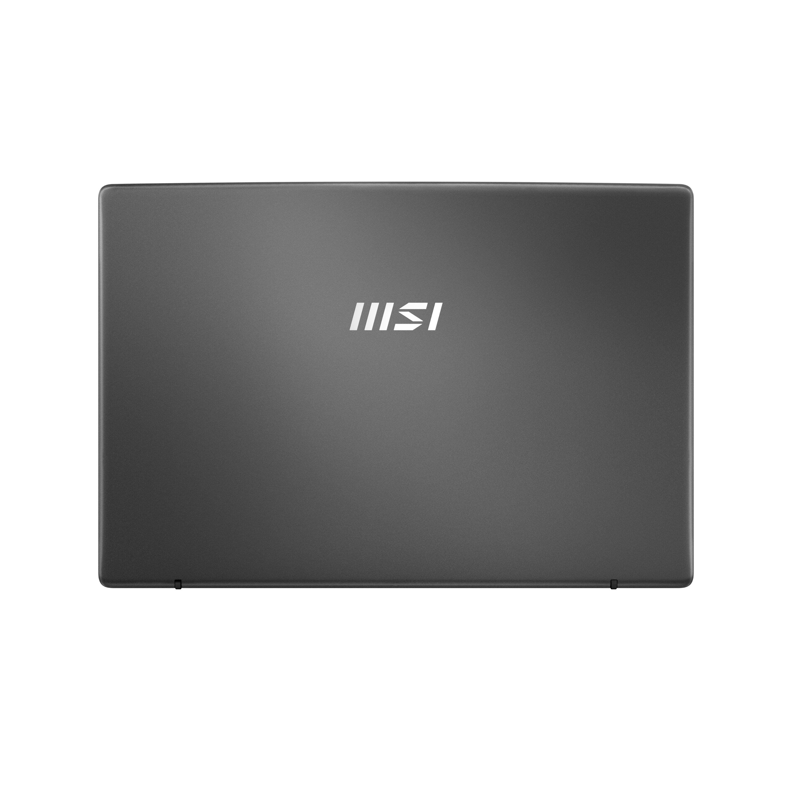 Alt View 4. MSI - Modern 13 13.3" Laptop - Intel Core Ultra 7-150U - Intel Graphics with 16GB Memory -1TB SSD - Platinum Gray.