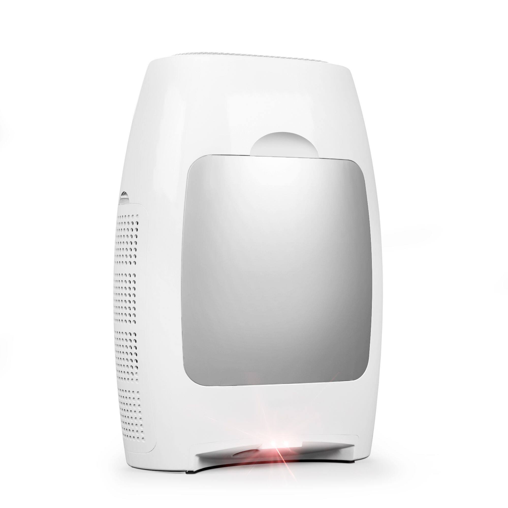 White w/ Silver Canister