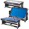 VEVOR - 3-in-1 Rotating Swivel Multi Game Table with Air Hockey, Billiards/Pool, and Table Tennis, 88" Hockey