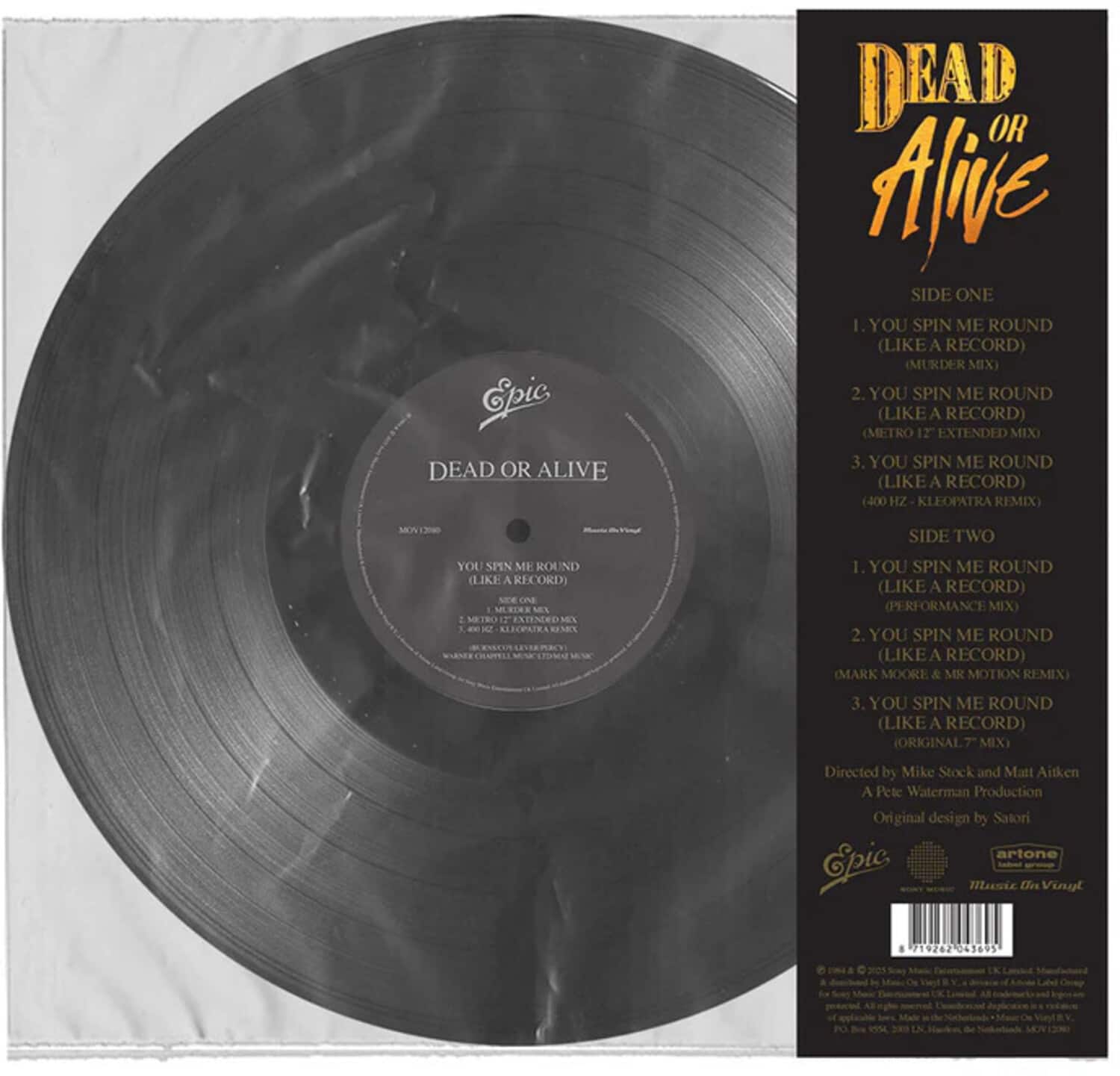 Dead or Alive - You Spin Me Round - 180-Gram Black Vinyl   - VINYL LP price history on PriceWatchPro
