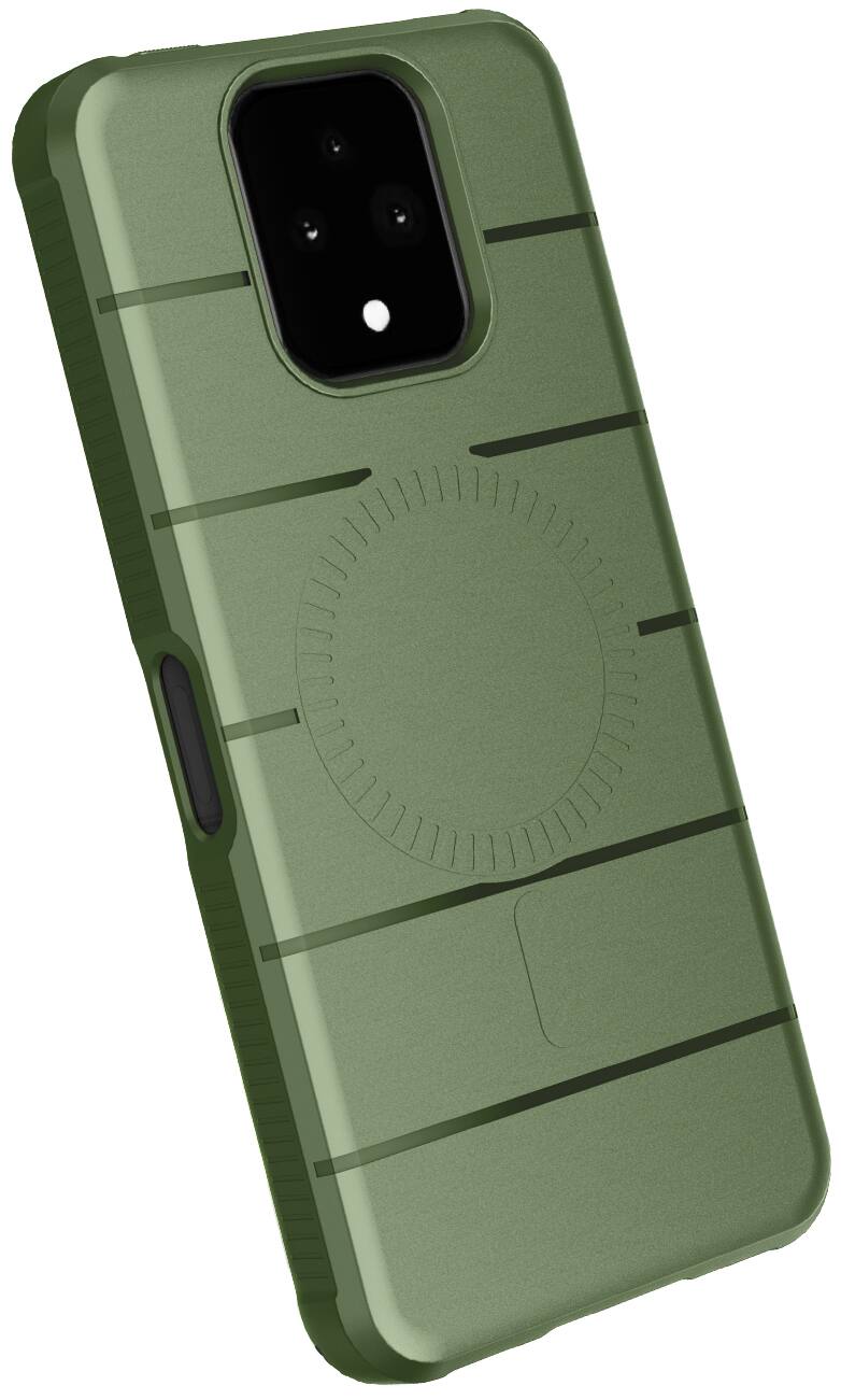 Alt View 8. Nakedcellphone - Case for Sonim XP Pro 5G Phone - Compatible with MagSafe - Green.