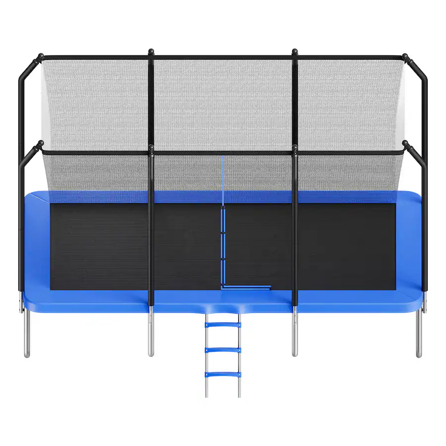 VEVOR Outdoor Trampoline, 8 x 14FT Rectangle Trampoline, ASTM Approved ...