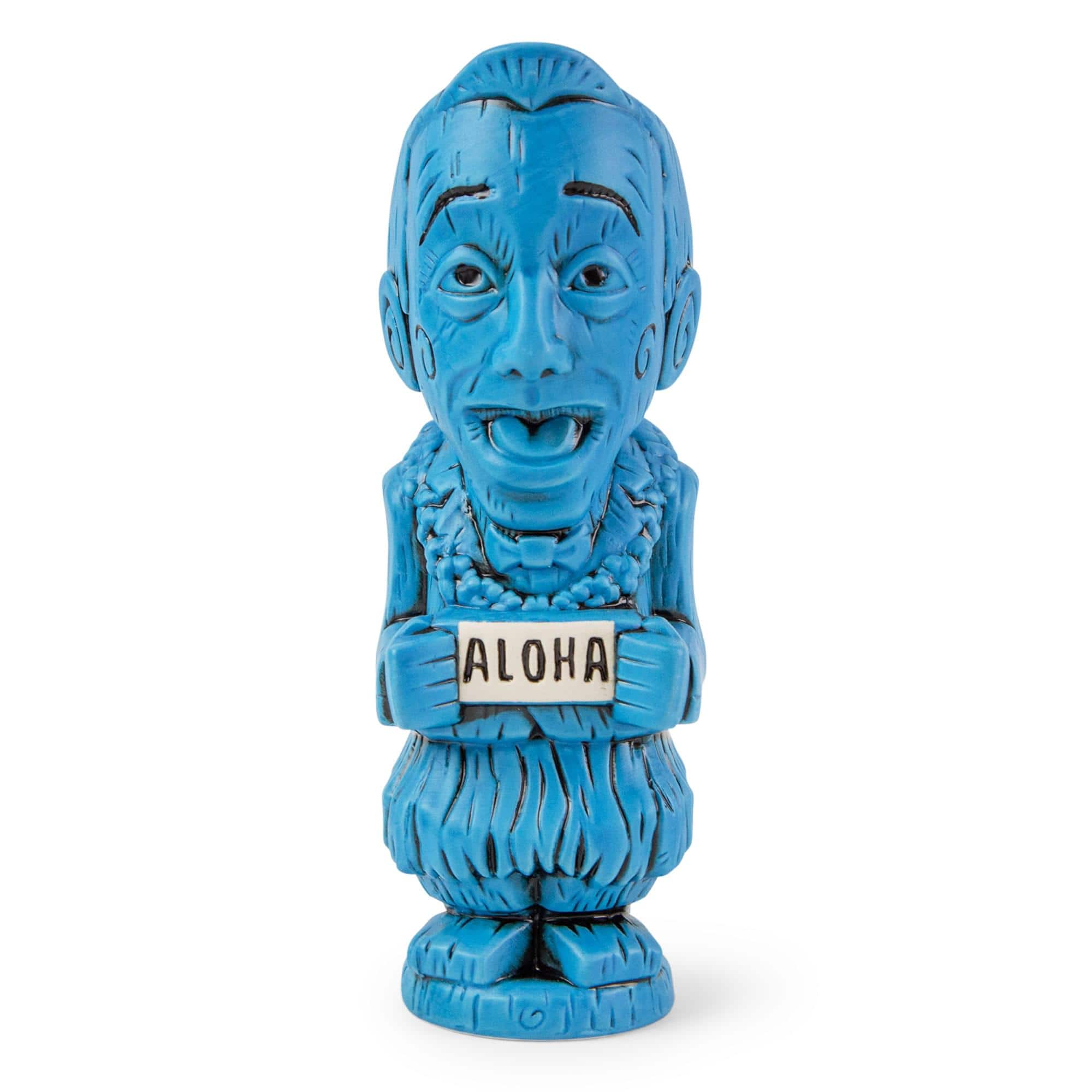 "ThinkGeek - Geeki Tikis Pee-Wee Herman ""Aloha"" Ceramic Mug | Holds 12 Ounces - Blue" price history on PriceWatchPro
