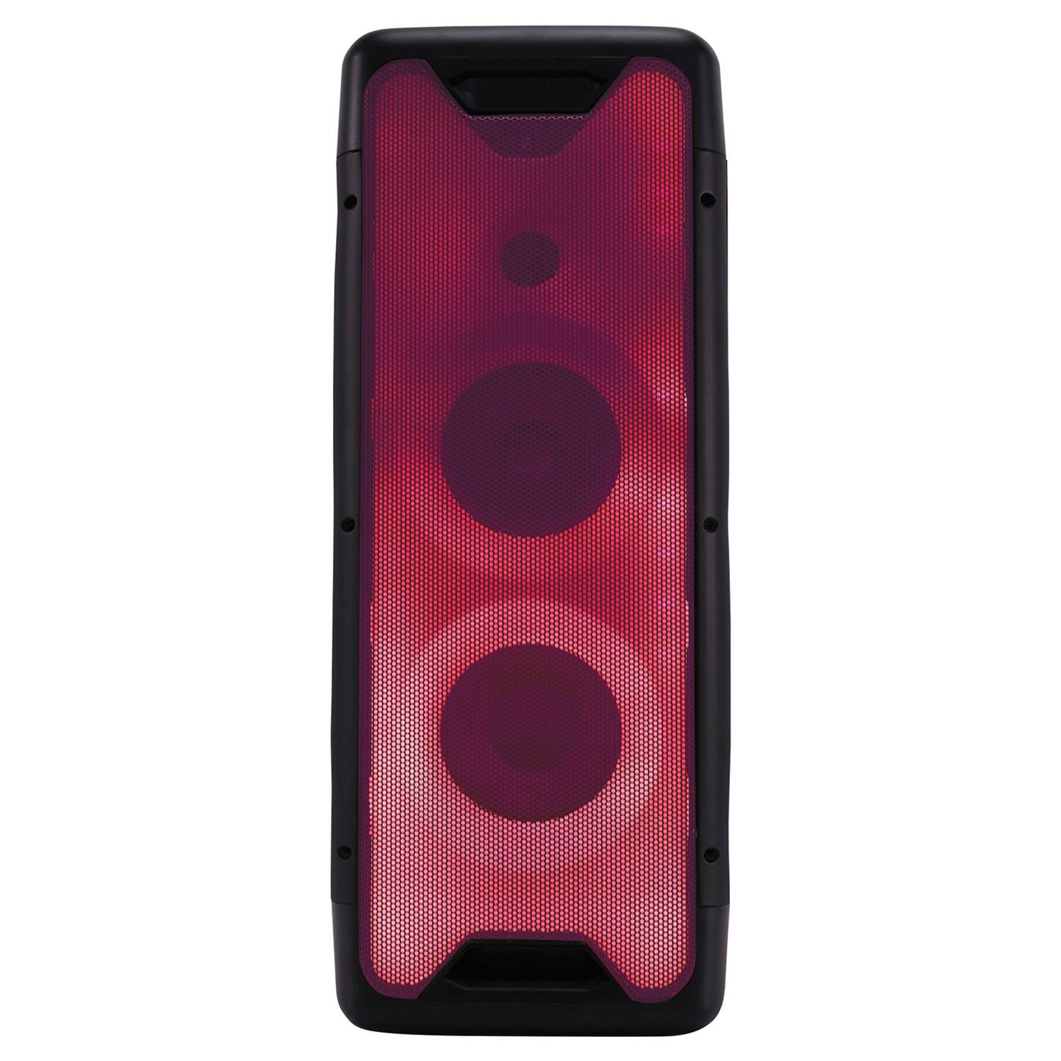 Left. Gemini - Gemini GLS550  24 inch Portable Bluetooth LED Light Show Party System - Black.