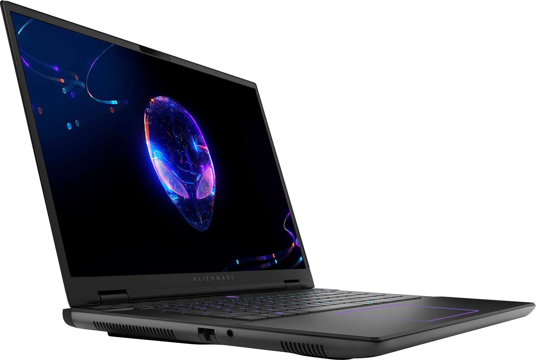 Alt View 25. Alienware - m16 R2 16" 2.5K 240Hz Gaming Laptop - Intel Core Ultra 9 Series 1 - 32GB Memory - NVIDIA GeForce RTX 4070 - 1TB Storage - Dark Metallic Moon.