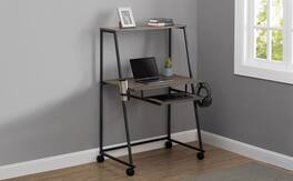 SUNJOY - Mikita Work Station - Brown