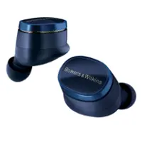 Bowers & Wilkins - Pi8 True Wireless Noise Cancelling In-Ear Earbuds - Midnight Blue - Front_Zoom