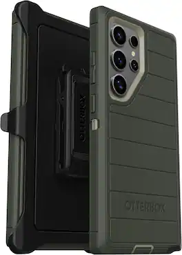 OtterBox - Defender Series Pro Hard Shell for Samsung Galaxy S24 Ultra - Lichen the Trek (Green)