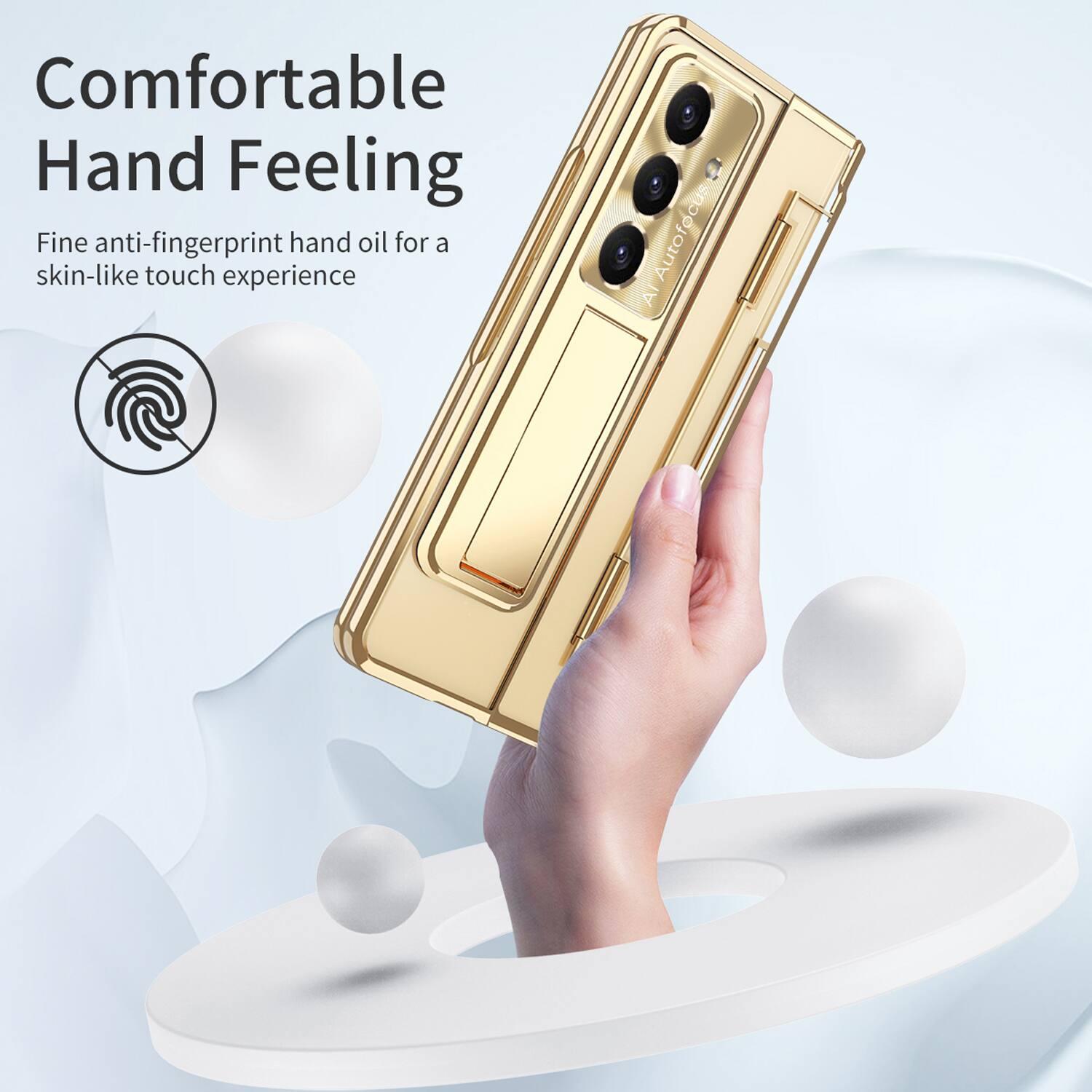 Dteck for Samsung Galaxy Z Fold8 Ultra Rugged Case with Tempered Glass ...