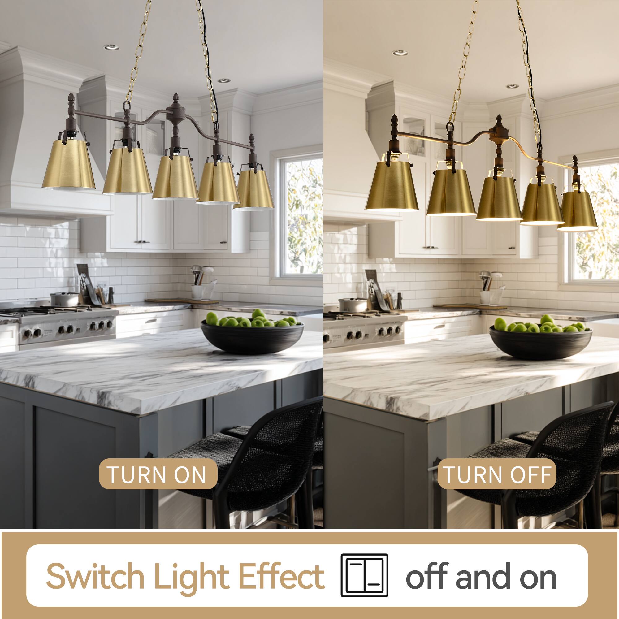 TURN ON  
TURN OFF  

Switch Light Effect off and on