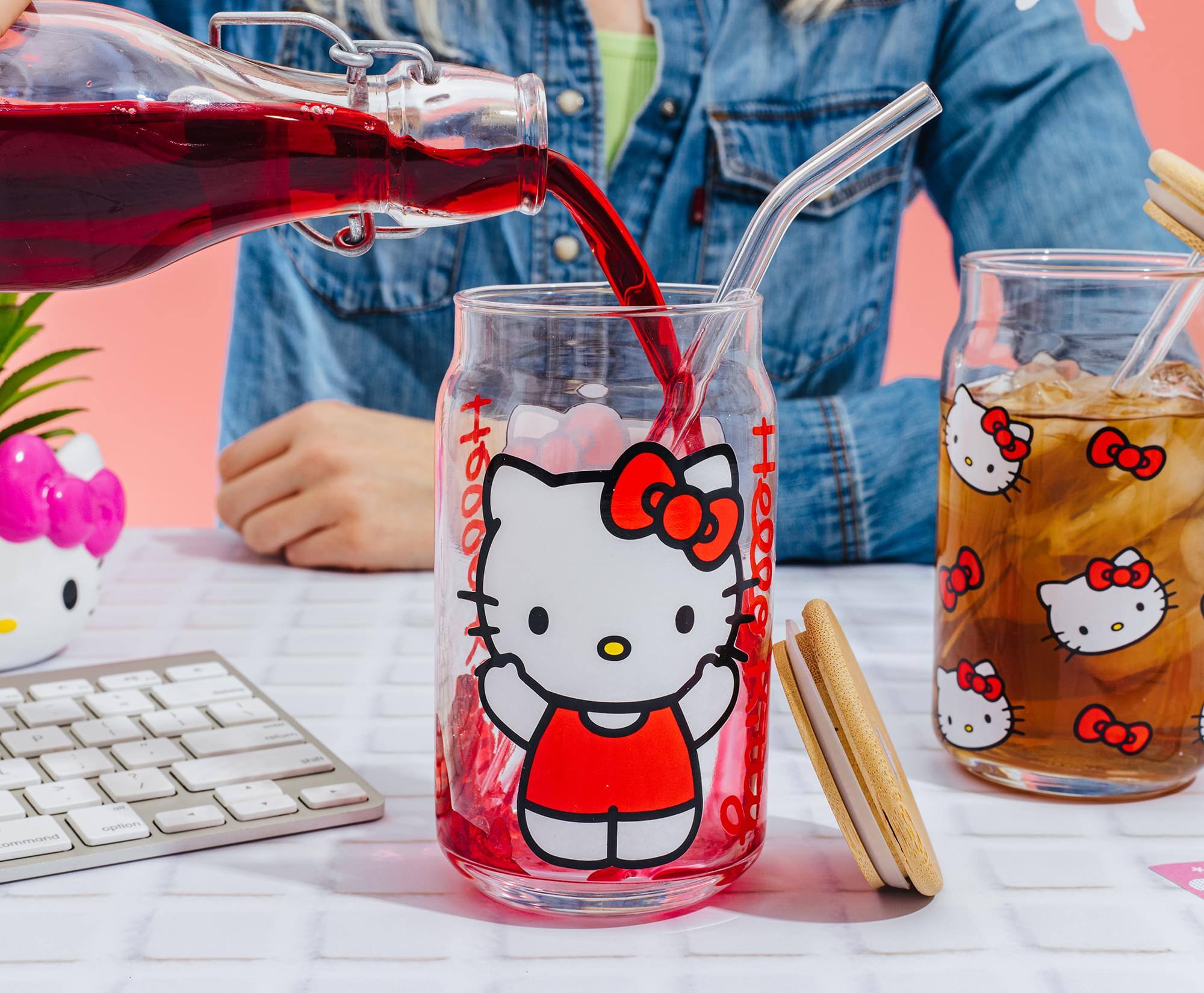 The text in the image is:

"Hello Kitty"