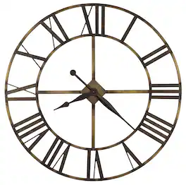 Howard Miller - Howard Milller Wingate Wall Clock 625566 Metal - Gold