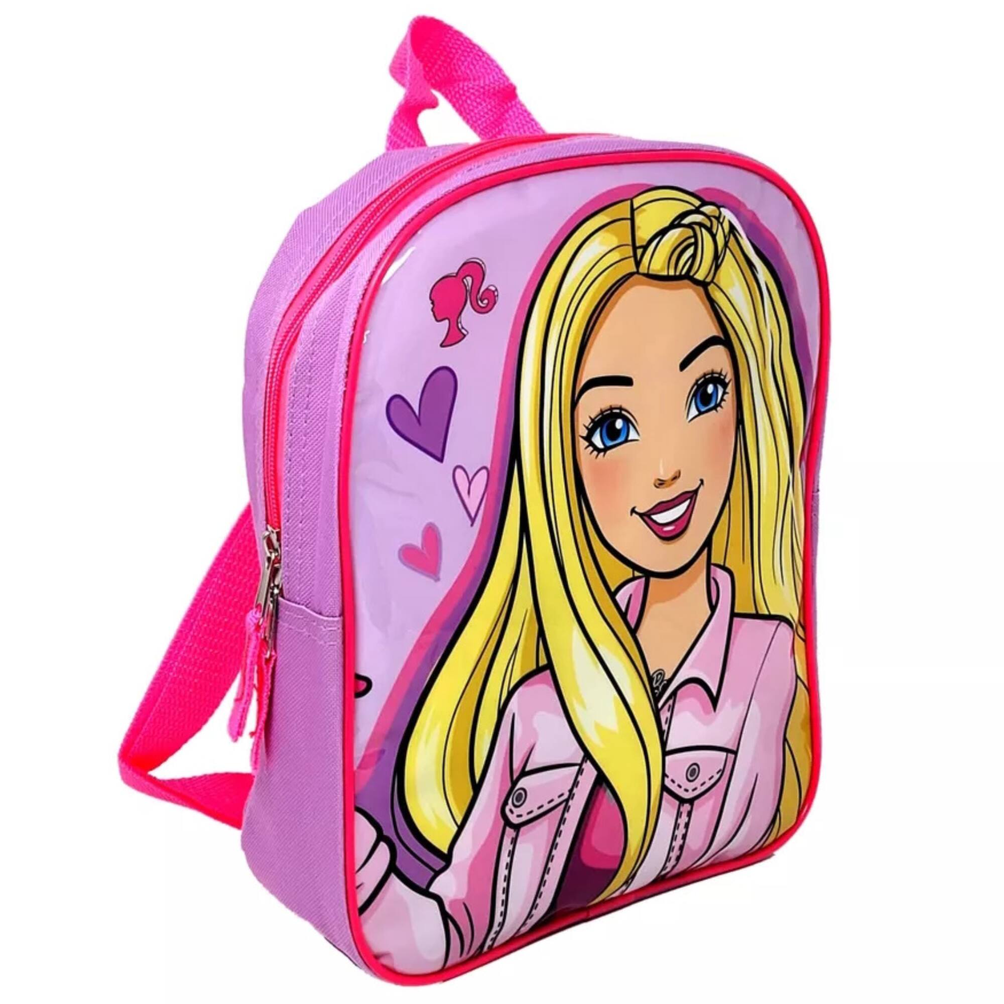 Alt View 1. UPD - Barbie Backpack 11" Mini Small Toddler Pink Girls - Multicolored.