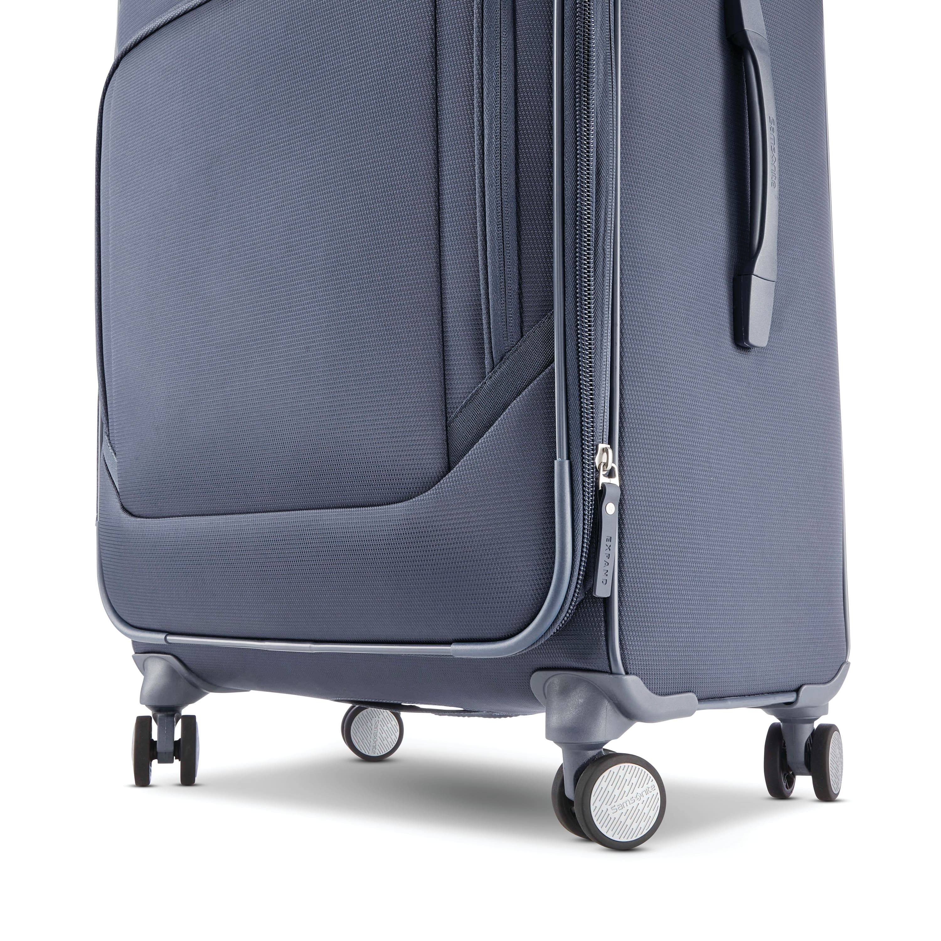 Best Buy Samsonite Ascentra Large 30 Expandable Spinner Suitcase Slate 140085 2134