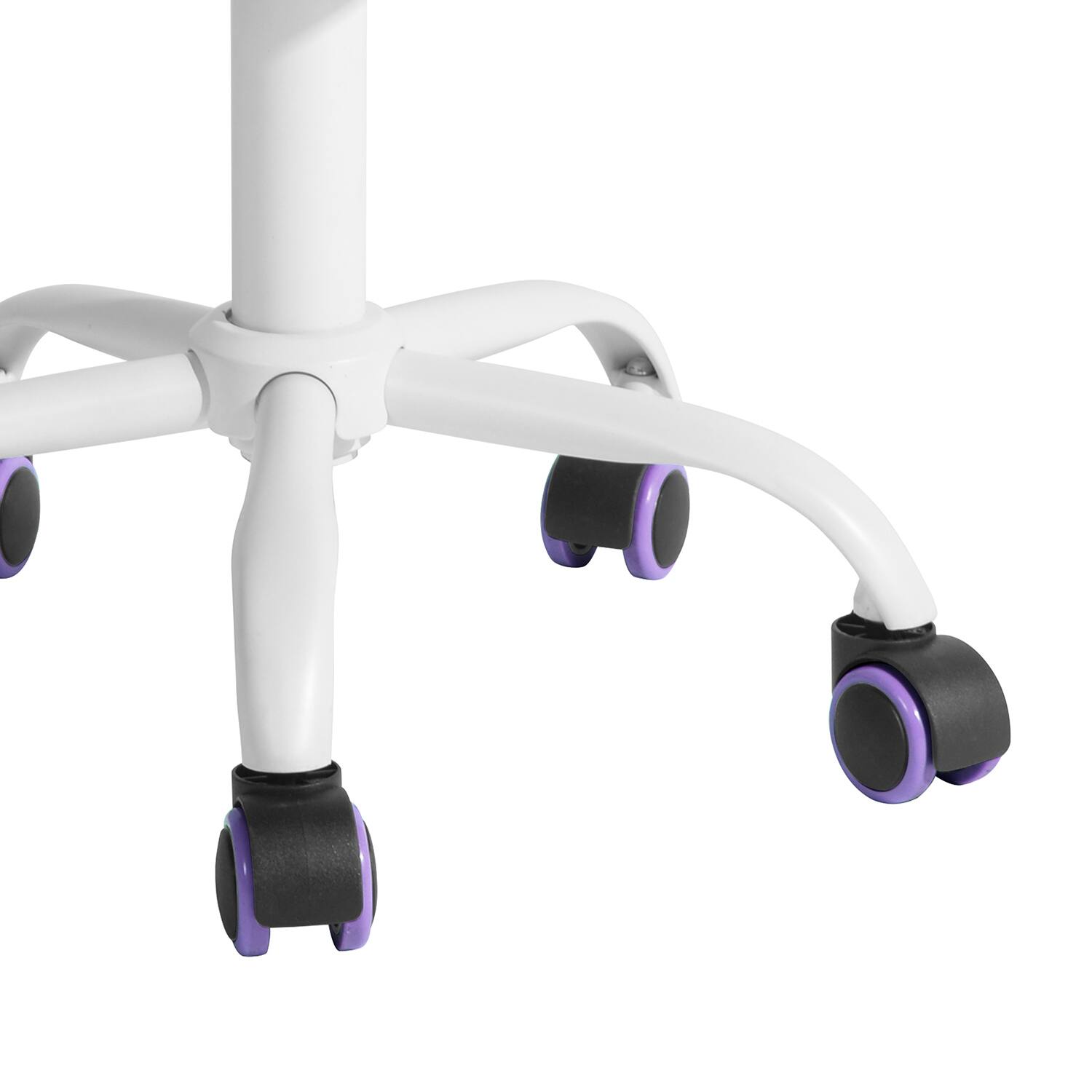 Alt View 7. Spaco - Spaco Modern Kids Desk Chair, Armless Adjustable Swivel Study Chair with Soft Mesh Cushion, Plastic Low Back for Teens - Purple.