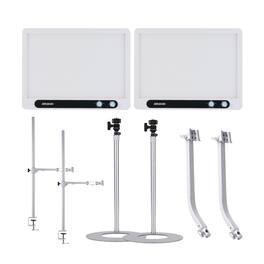 Amaran - Verge Edge-Lit LED Panel Light (White, US) with Accessories Bundle