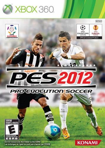 Front Standard. PES 2012: Pro Evolution Soccer - Xbox 360.
