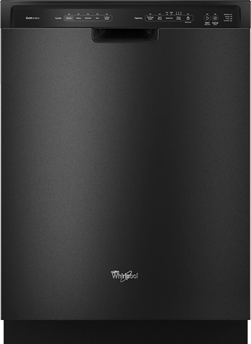 Whirlpool - Closeout Gold Series 24&quot; Tall Tub Built-In Dishwasher - Black