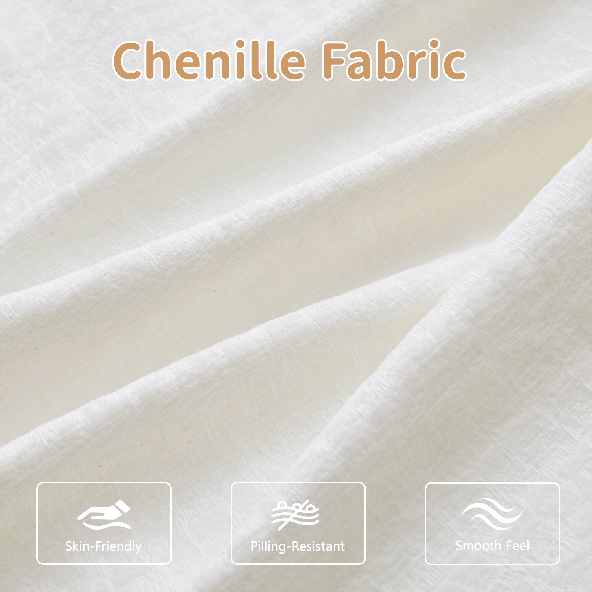 Chenille Fabric

- Skin-Friendly
- Pilling-Resistant
- Smooth Feel