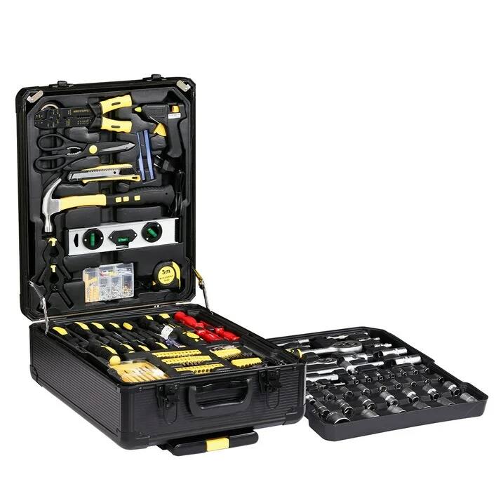 Alt View 7. Winado - 799 Pieces Tool Set Mechanics Tool Kit Wrenches Socket with Trolley Case Box - Black.