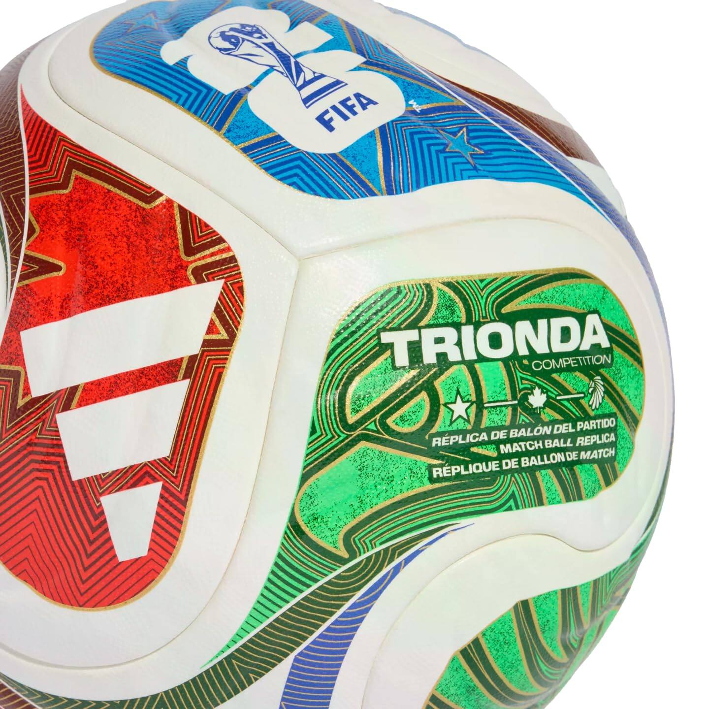 FIFA TRIONDA COMPETITION  
BALÓN DEL PARTIDO  
REPLICA DE MATCH BALL  
REPLIQUE DE BALLON DE MATCH