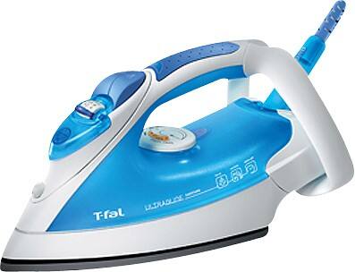 Best Buy: T-Fal Ultraglide Steam Iron Blue, White Cord FV4259