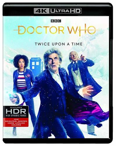 Front. Doctor Who: Twice Upon a Time   - 4K Blu-Ray.