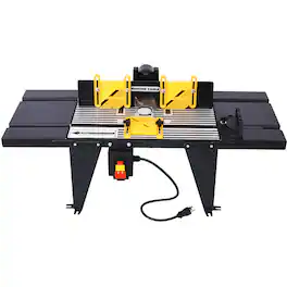 LOVMOR - Electric Benchtop Router Table for Wood Working