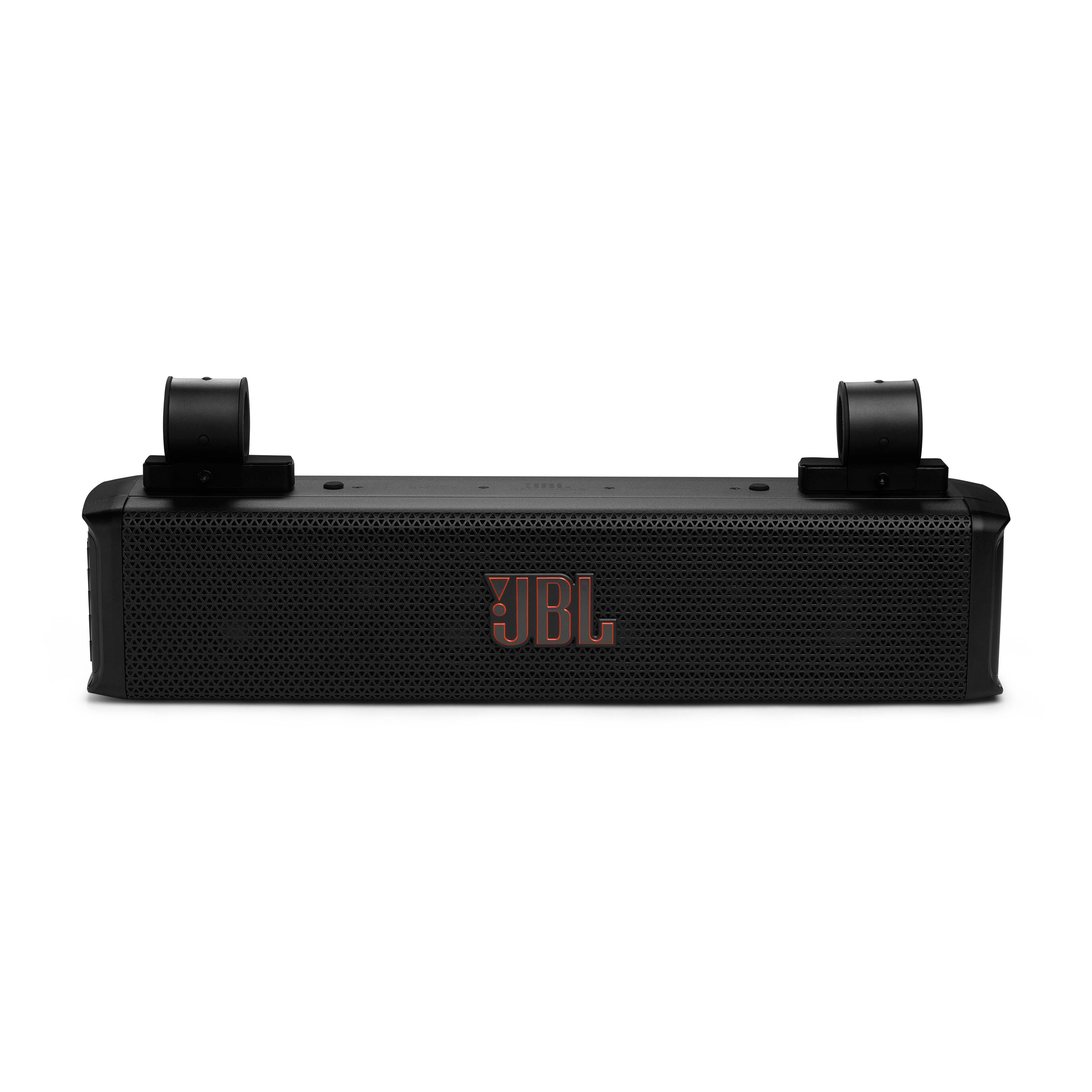 Angle. JBL - Rallybar S Wireless Powersports  21" 150W Soundbar - Black.