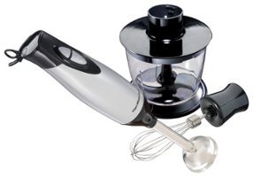 Cordless Variable Speed Hand Blender with Chopper and Whisk Attachment  Black Matte KHBBV83BM