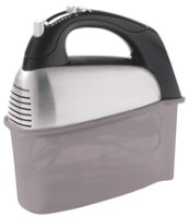 Hamilton Beach - 6-Speed Hand Mixer - Brushed Stainless-Steel - Angle_Zoom