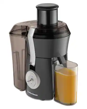 Front. Hamilton Beach - Big Mouth Pro Juice Extractor - Black.