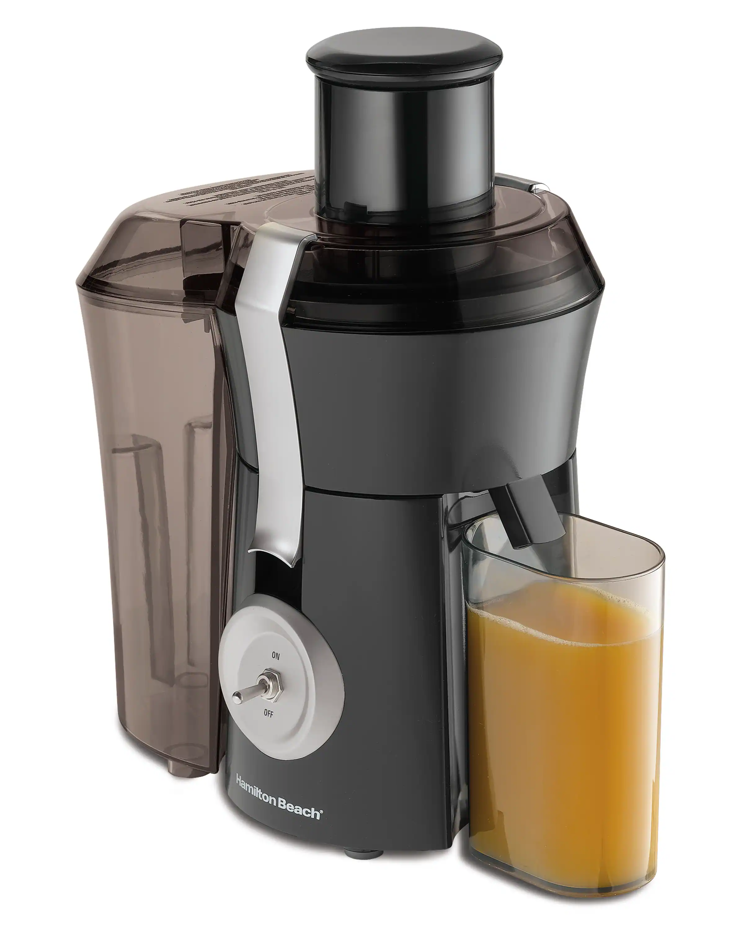 Front. Hamilton Beach - Big Mouth Pro Juice Extractor - Black.