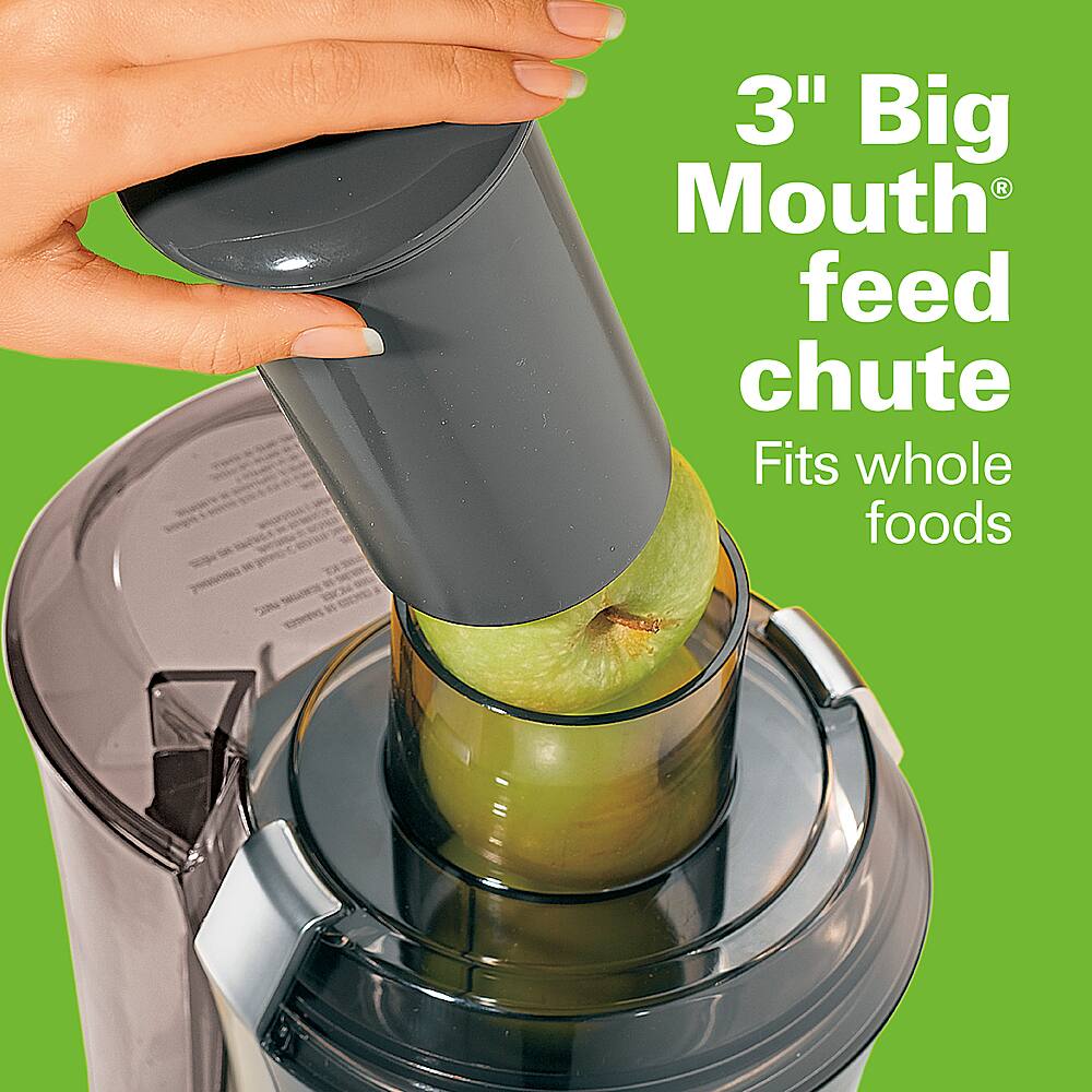 Alt View 13. Hamilton Beach - Big Mouth Pro Juice Extractor - Black.