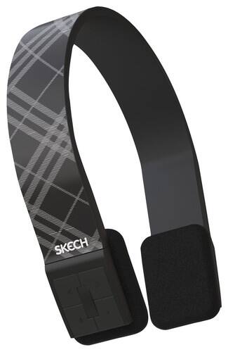 Front Standard. Skech - BluePulse Wireless Bluetooth Headphones - White/Black.