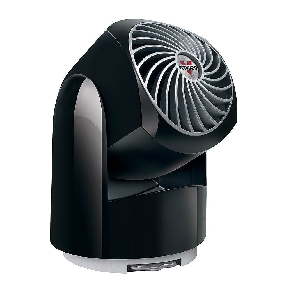 Angle View: Vornado 8.6" Flippi V8 Personal Air Circulator Fan, Black (New)