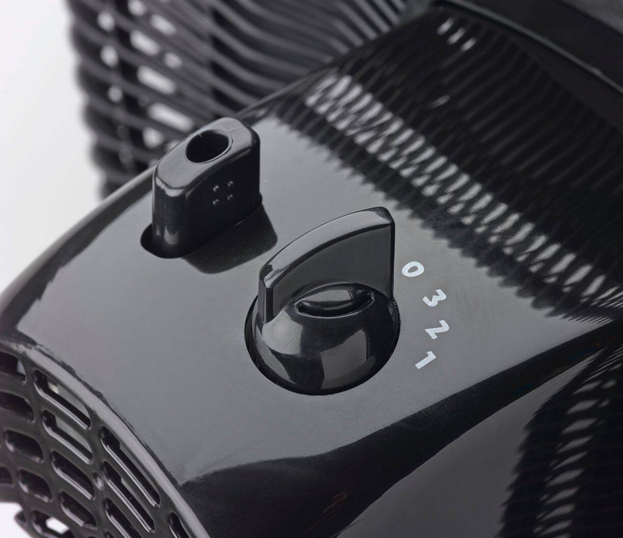 Alt View 14. Lasko - 12 in. Oscillating Personal Table Fan with 3 Speeds - Black.