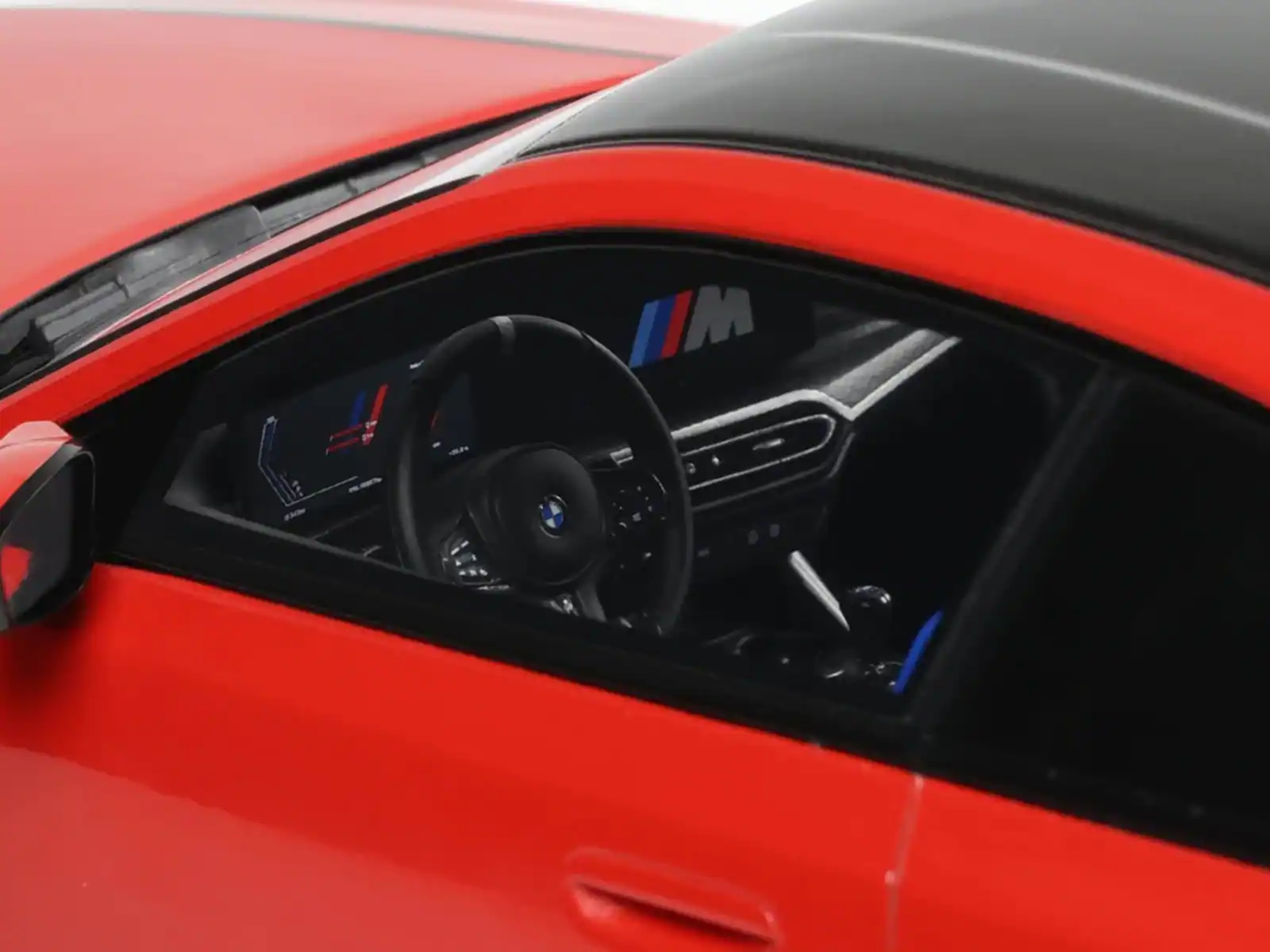 Alt View 1. GT Spirit - 2023 AC Schnitzer ACS2 Sport (BMW M2) Toronto Red with Black Top 1/18 Model Car by GT Spirit.