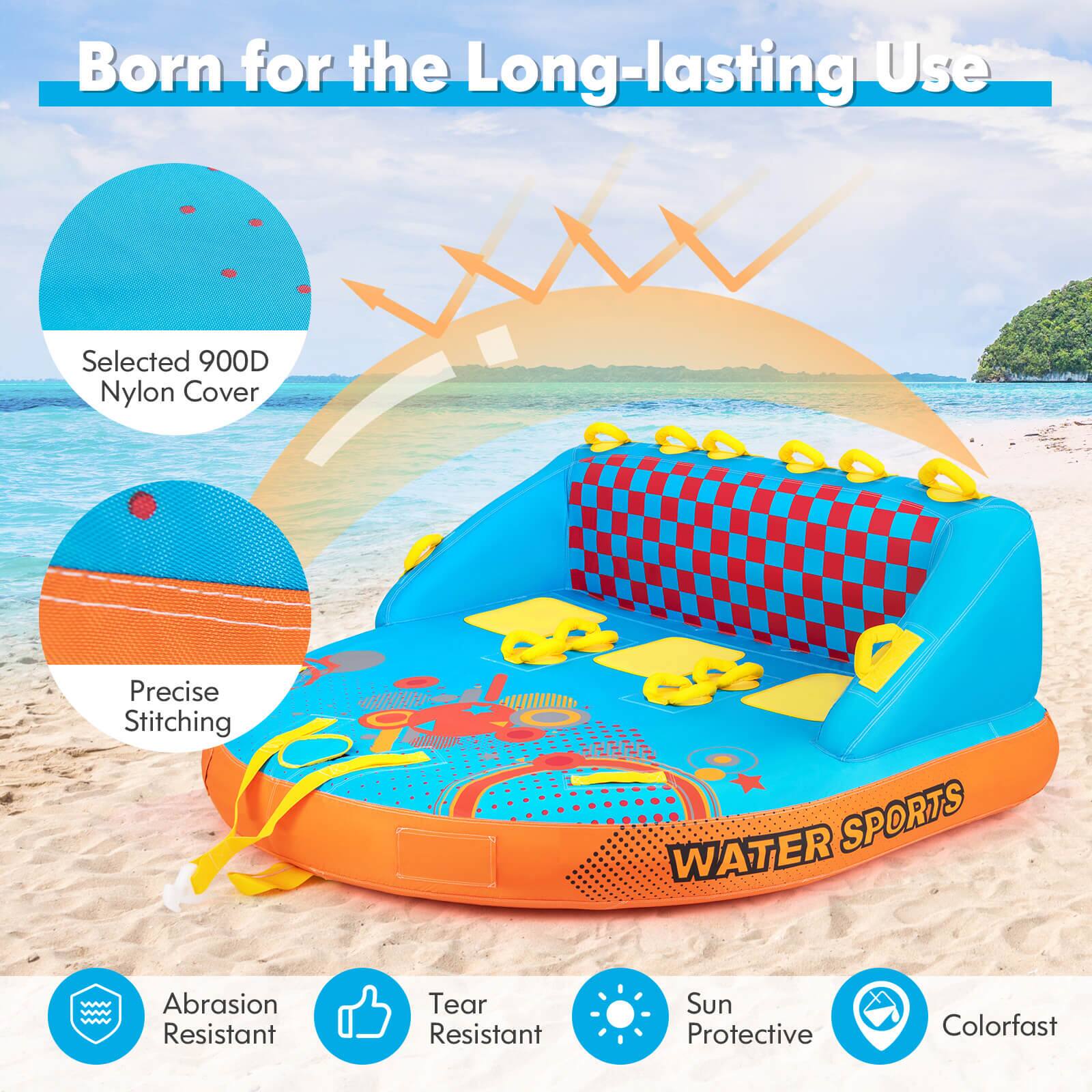 Born for the Long-lasting Use, Selected 900D Nylon Cover, Precise Stitching, WATER SPORTS, Abrasion Resistant, Tear Resistant, Sun Protective, Colorfast