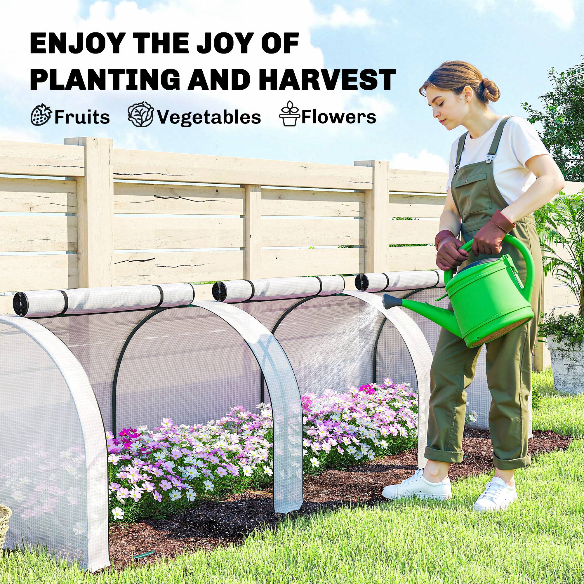 ENJOY THE JOY OF PLANTING AND HARVEST

Fruits Vegetables Flowers